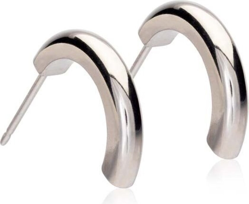 Natural Titanium Penda Round Curved 15 mm