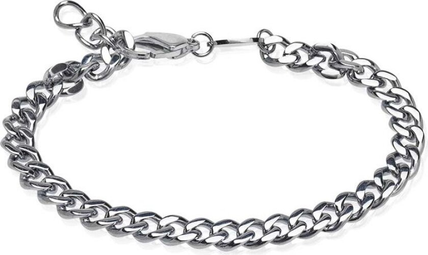 Silvery Coating Medium Link 52 cm