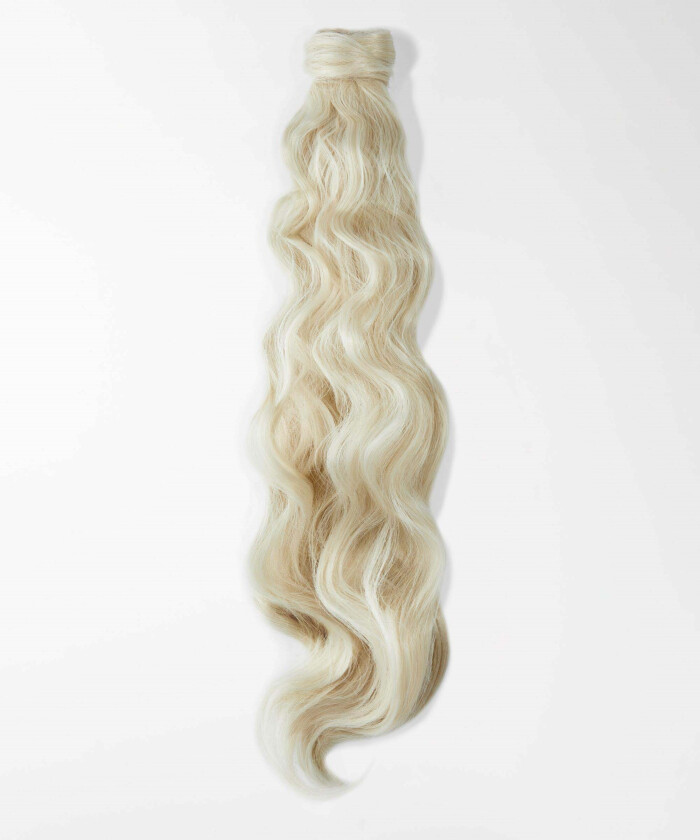 Vegan Ponytail Beach Wave / Clip-in / Medium V