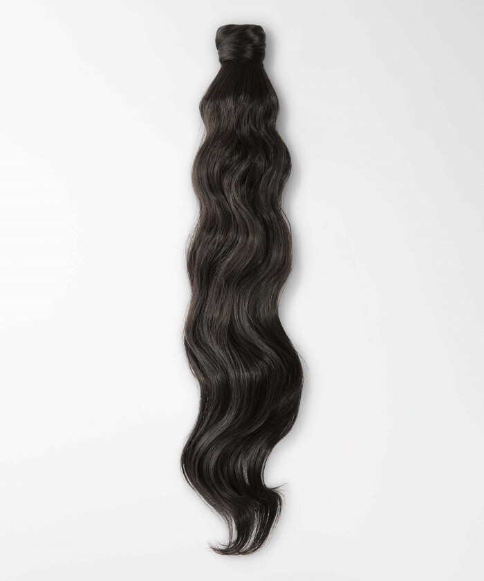 Vegan Ponytail Beach Wave / Clip-in / Medium V