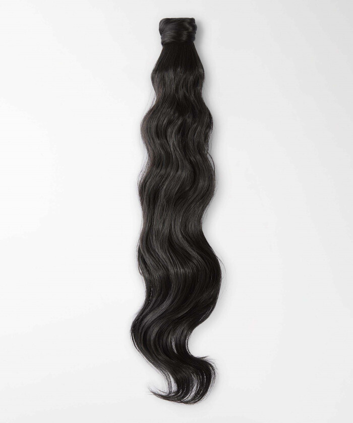 Vegan Ponytail Beach Wave / Clip-in / Medium V