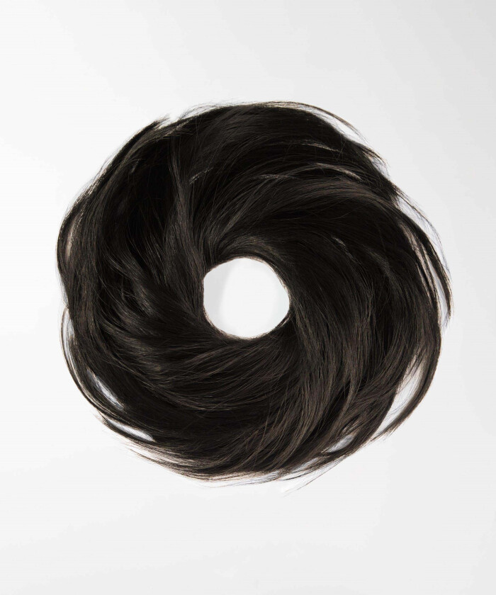 Vegan Hair Scrunchie 20 cm 1.2 Black Brown
