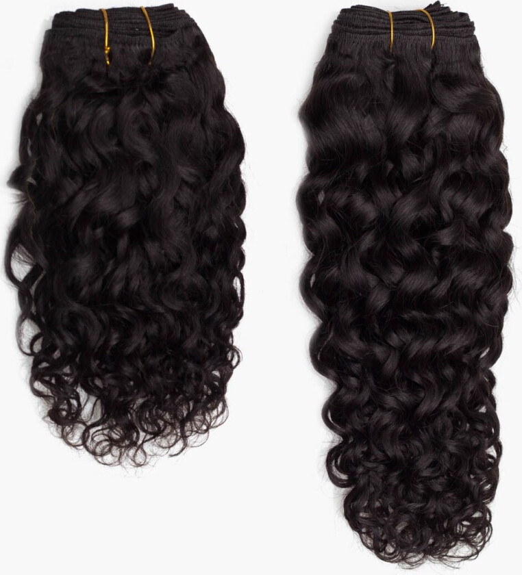 Hair weft Bouncy Curl 40 cm 1.2 Black Brown