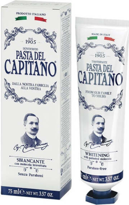 Pasta del Capitano 1905 Whitening toothpaste - 75 ml
