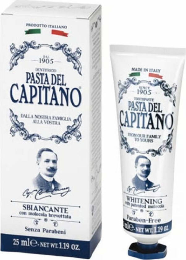 Pasta del Capitano 1905 Whitening toothpaste - 25 ml