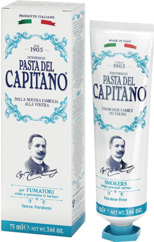 Pasta del Capitano 1905 Smokers toothpaste - 75 ml