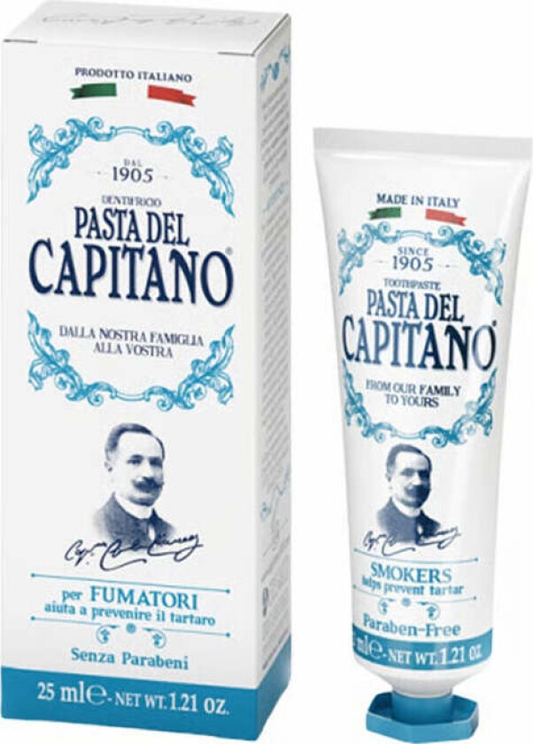 Pasta del Capitano 1905 Smokers toothpaste - 25 ml