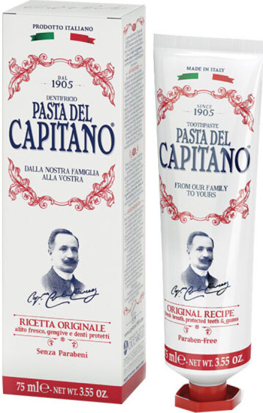 Pasta del Capitano 1905 Original Recipe toothpaste - 75 ml