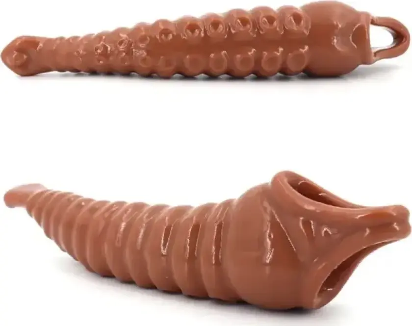 Tentik Vibrating Penis Sleeve 22 cm