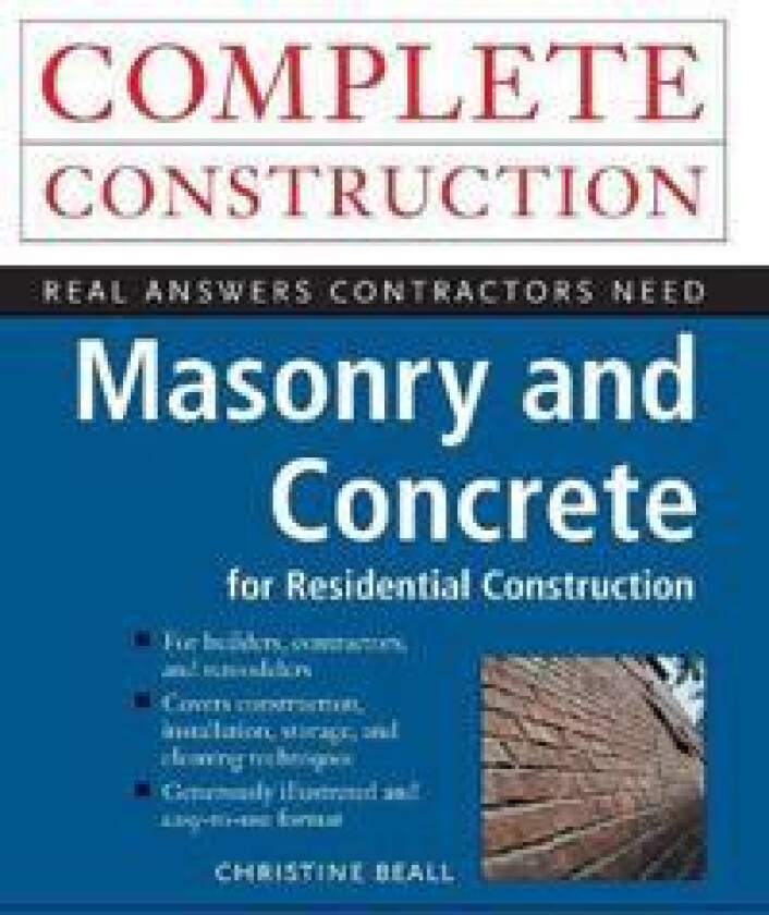 Masonry and Concrete Complete Construction