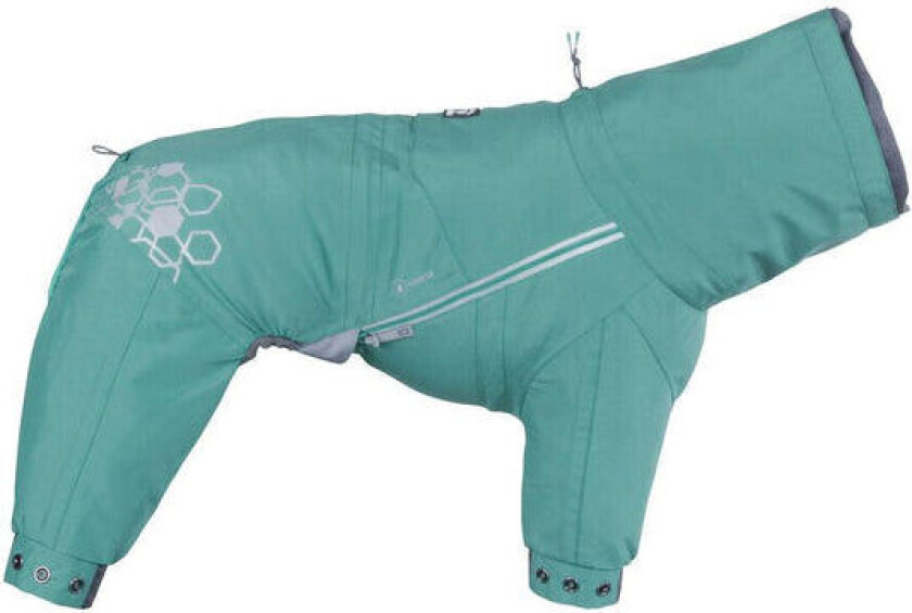 Hurtta Mudventure ECO Hundeoverall Turkos (30M)