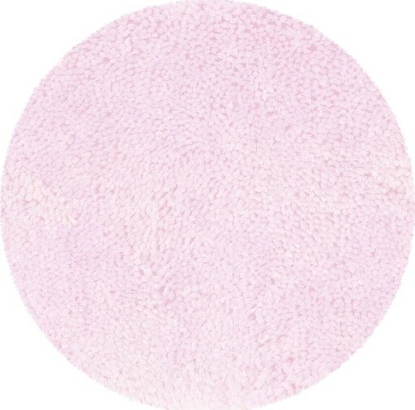 badematte Highland stor rosa 60 cm rund