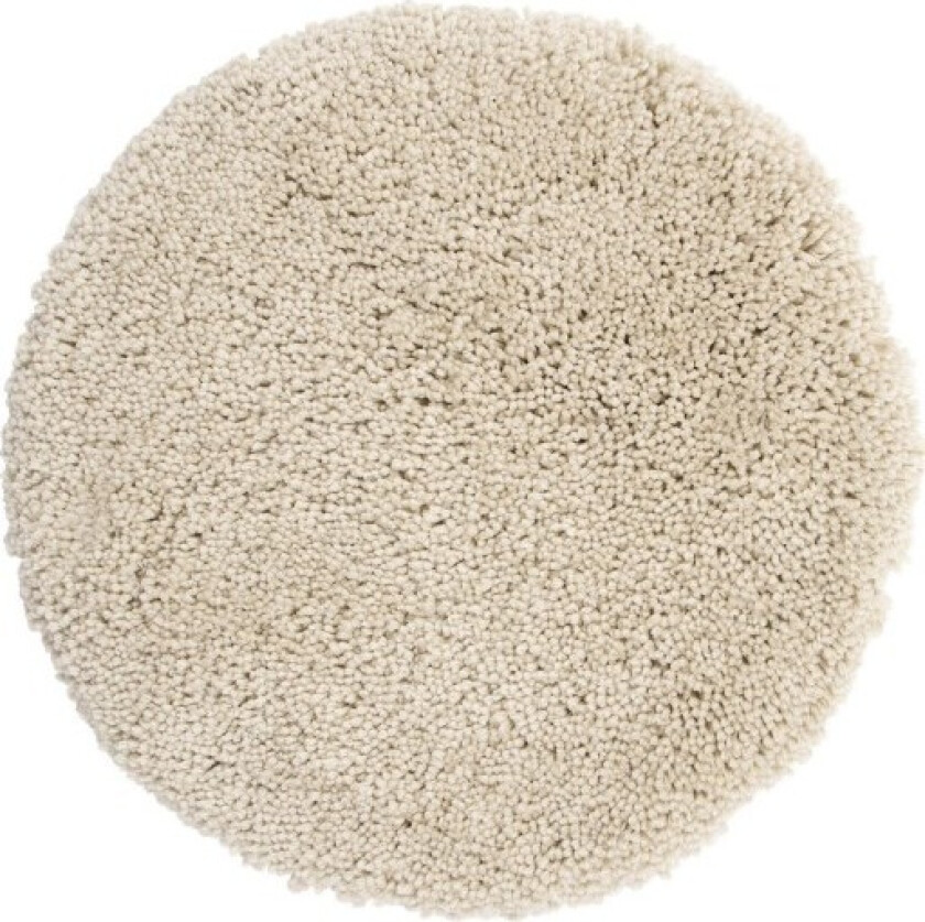 badematte Highland lang sand 60 cm rund