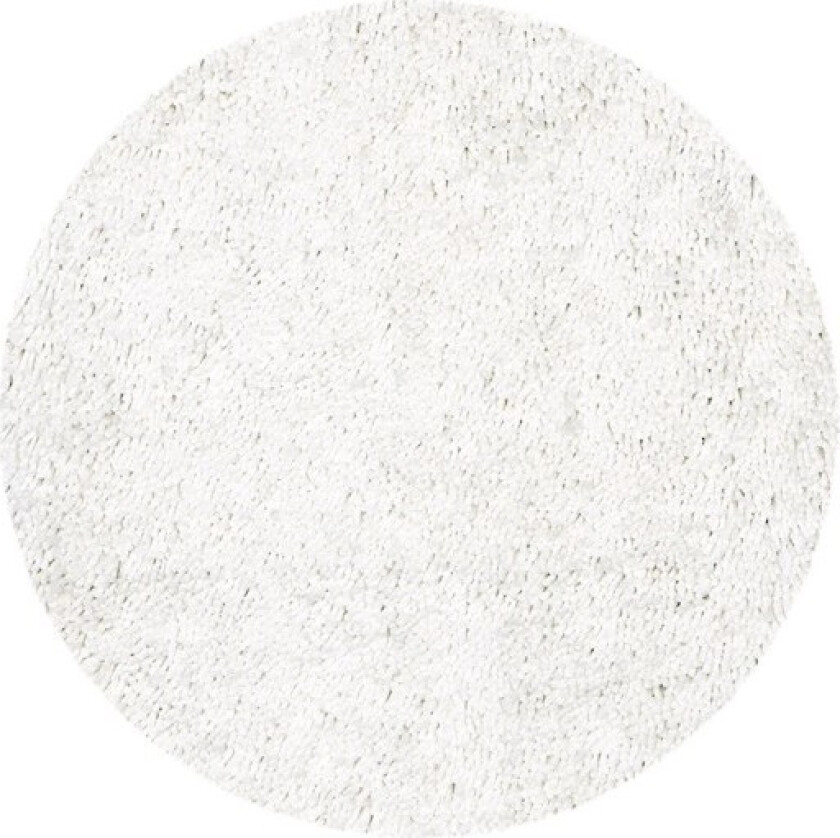 badematte Highland White 60 cm rund