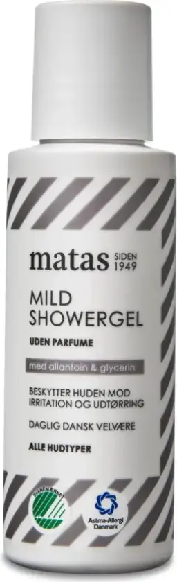 Mild Shower Gel For Sensitive Skin Fragrance Free 75 ml