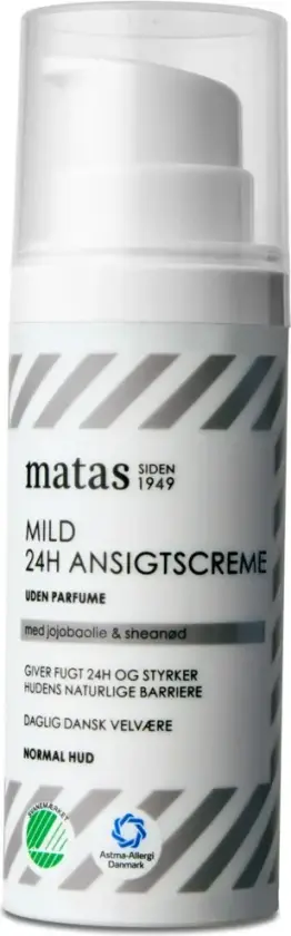 Mild 24H Face Cream For Normal Skin Fragrance Free 50 ml