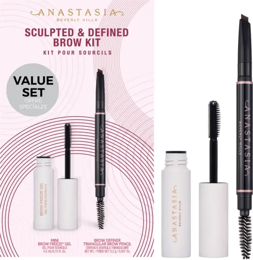 Sculpted & Defined Brow Kit Medium Brown
