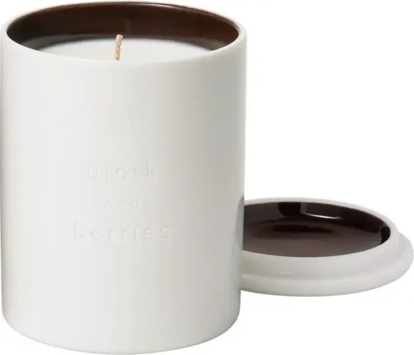 White Forest Scented Candle