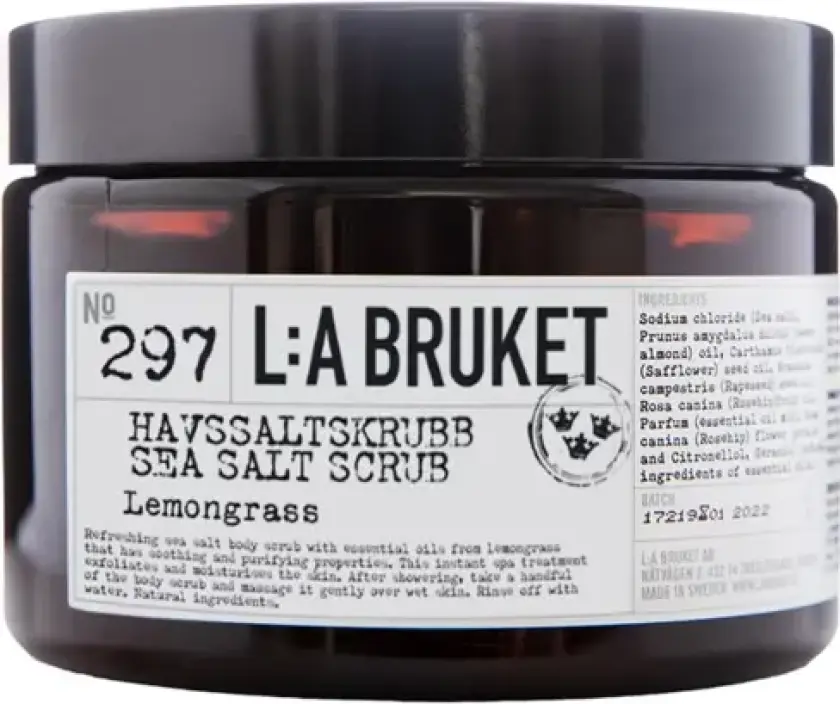 297 Sea Salt Scrub Lemongrass 420 g