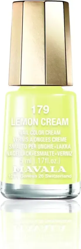 Mini Nail Polish 179 Lemon Cream