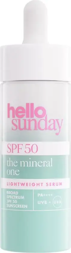 The Mineral One - Lightweight Serum SPF50 PA ++++ 30 ml