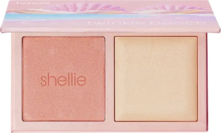 Twinkle Beach Blush & Highlighter Duo Palette