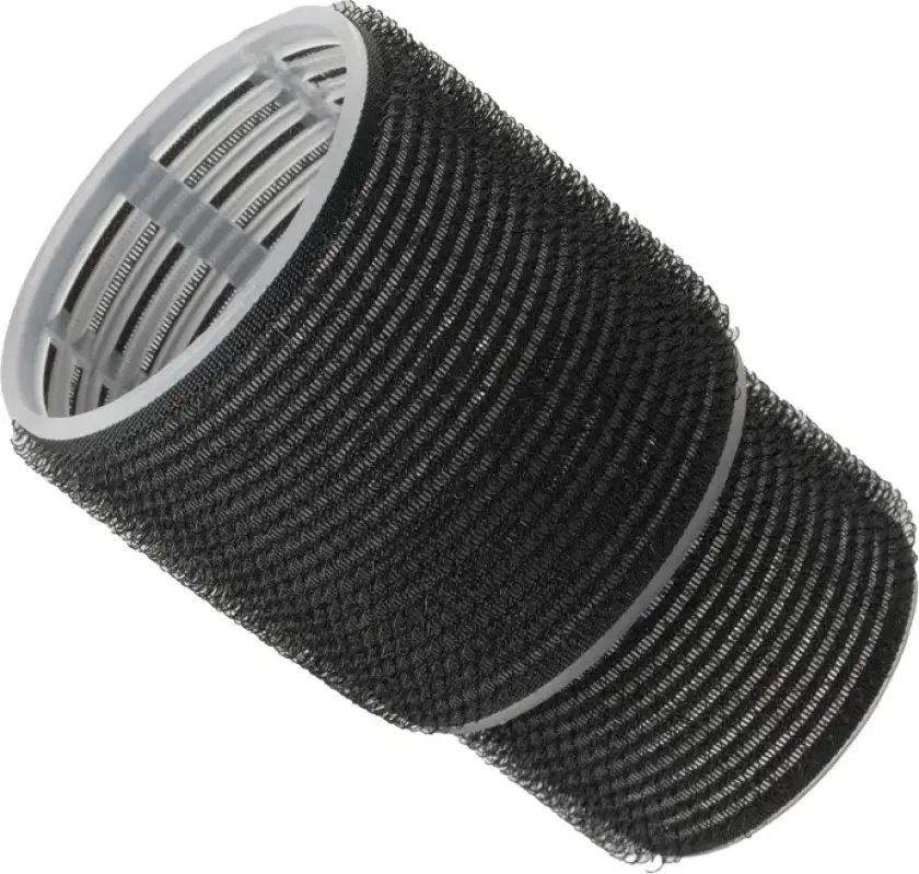 Hair Rollers 8 pcs Black