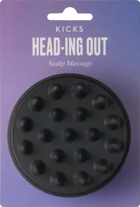 Scalp Massage Brush Black