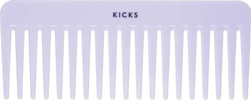 Large Hair Comb Lilac