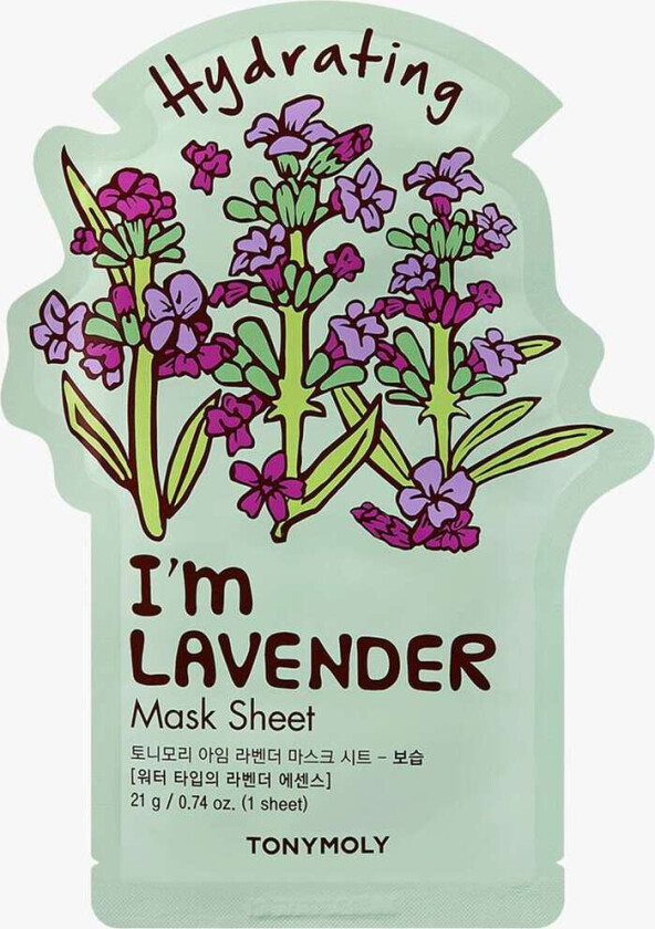 I'm Lavender Mask Sheet 1 stk