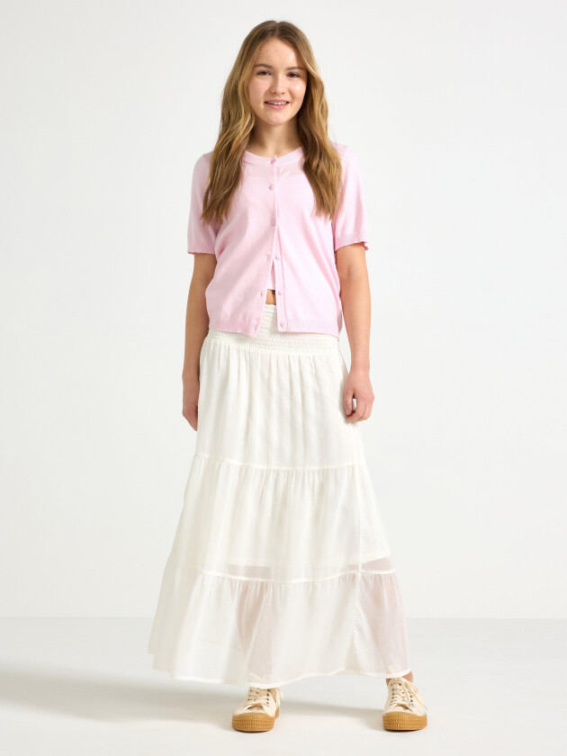 Maxi skjørt i chiffon