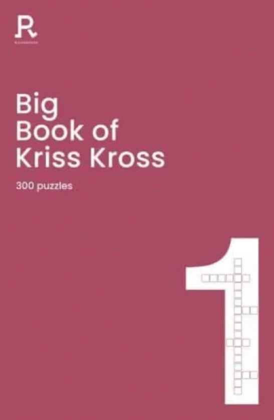 Big Book of Kriss Kross Book 1 av Richardson Puzzles and Games