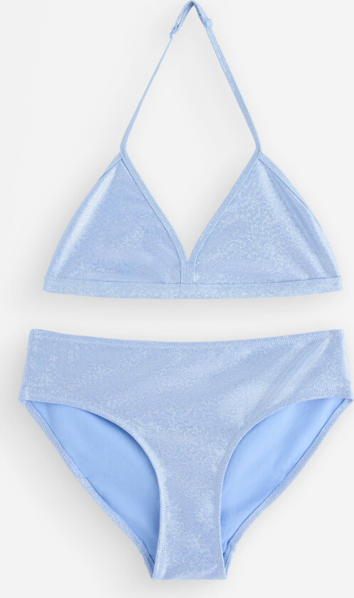 Skinnende bikinisett