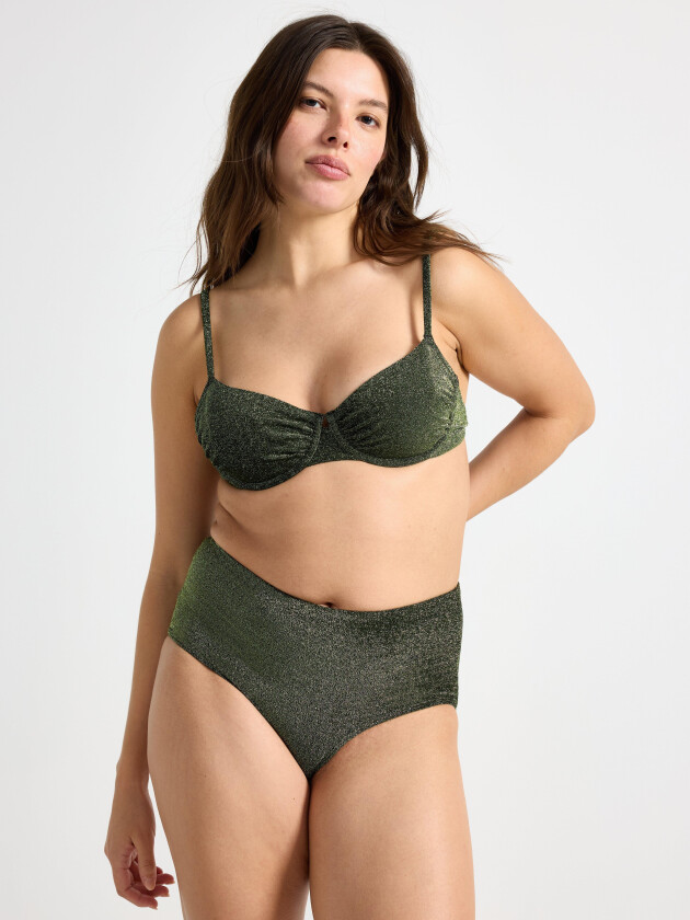 SENNA uvattert bikini bh med lurex