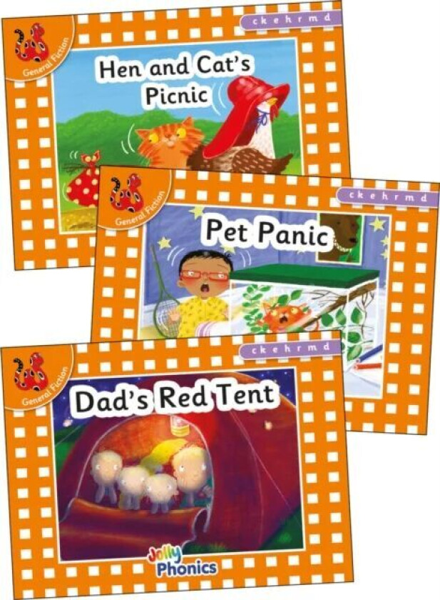 Jolly Phonics Orange Level Readers Set 2 av Louise Van-Pottelsberghe