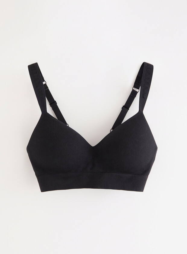 Sømløs sports-BH, lett støtte
