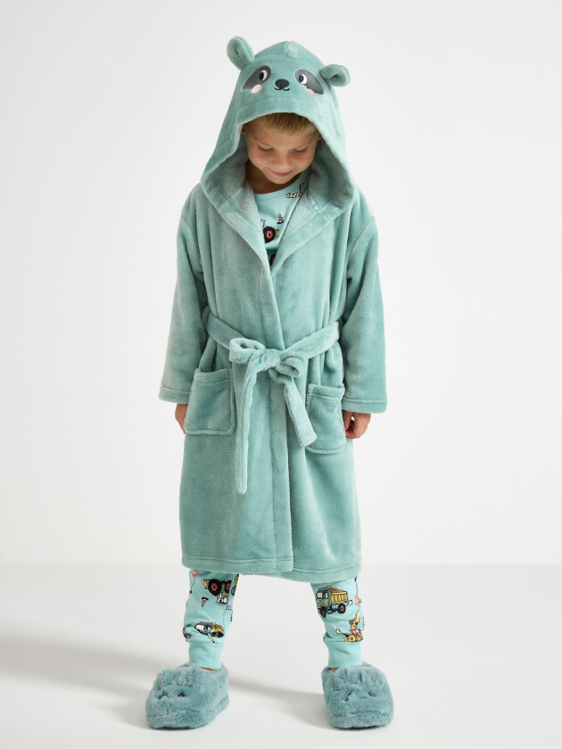 Morgenkåpe i fleece