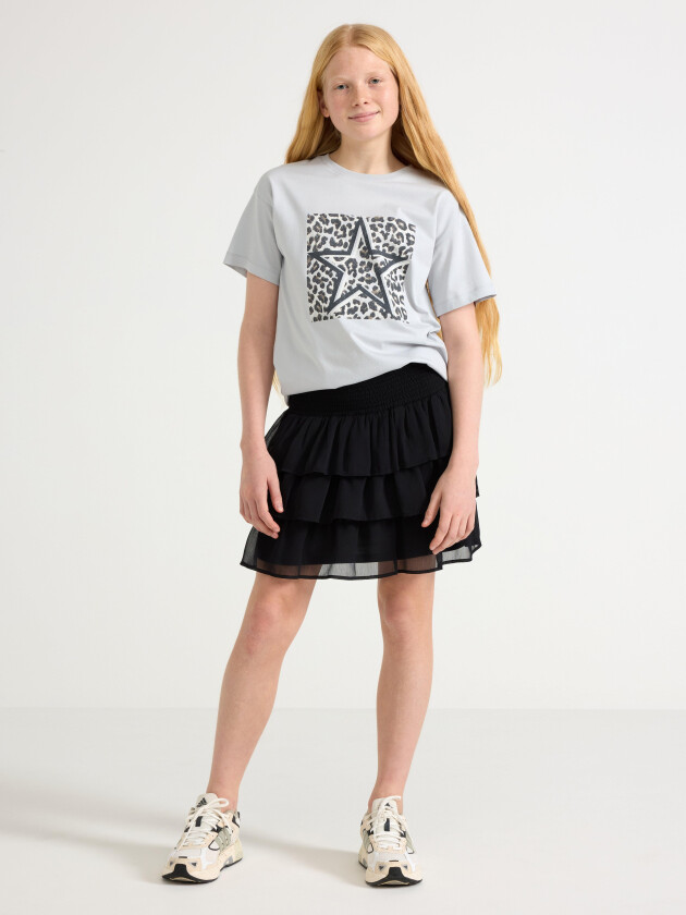 Skjørt i chiffon