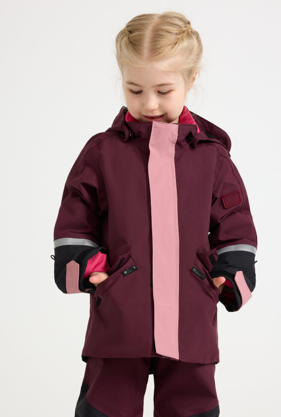 Vanntett skalljakke med justerbare armer – Kids Performance Wear