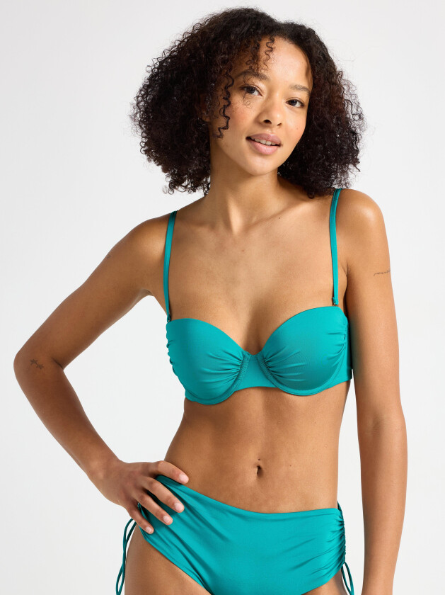 Vattert balconette bikini bh med spile