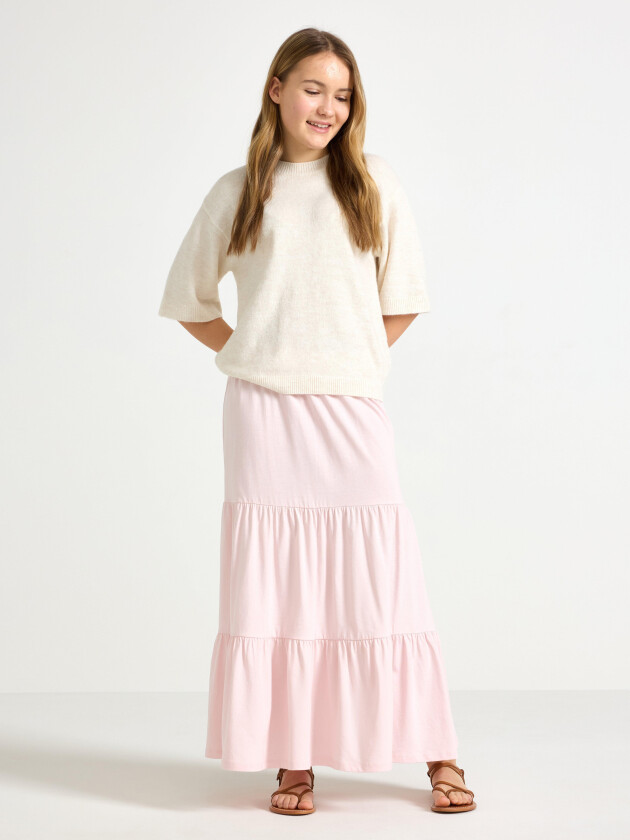 Maxi skjørt i jersey