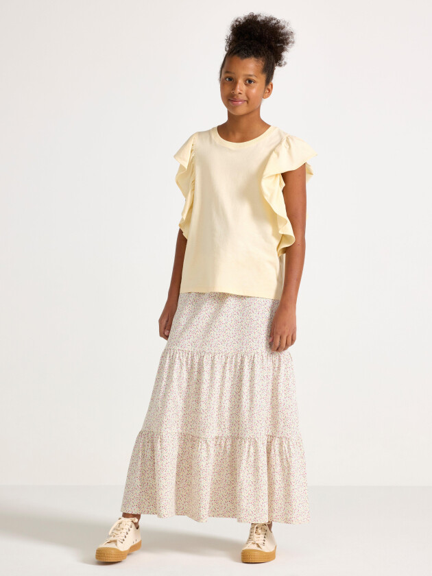 Maxi skjørt i jersey