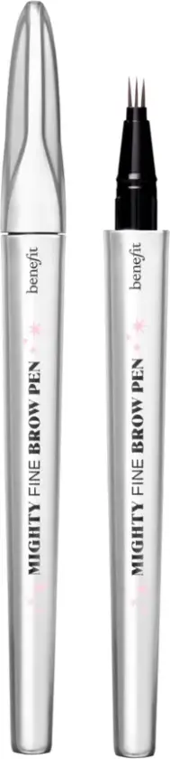Mighty Fine Brow Pen - Superfine Triple Tip Brow Pen 4 Warm Deep Brown