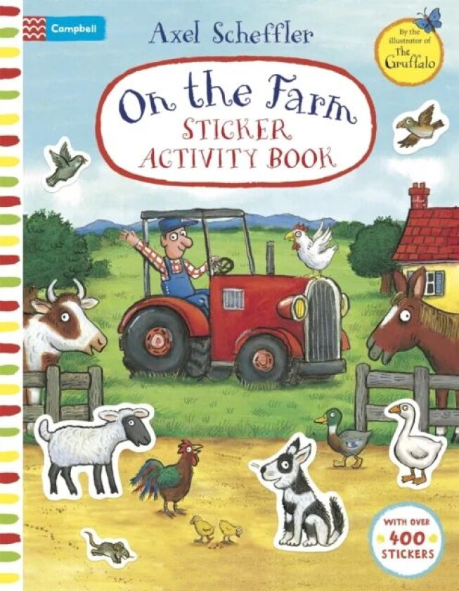 On The Farm Sticker Activity Book av Campbell Books