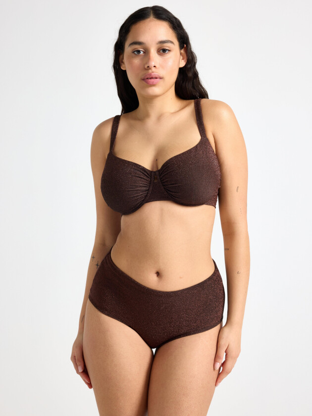 Glitrende bikiniunderdel