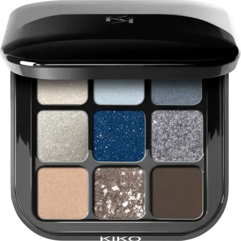 Glamour Multi Finish Eye Shadow Palette 05 Blue Variations