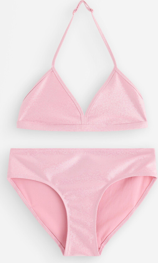 Skinnende bikinisett