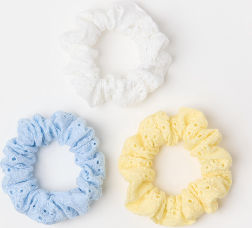 3-pakning scrunchie