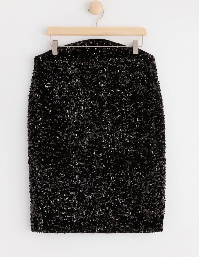 MOM miniskjørt med paljetter