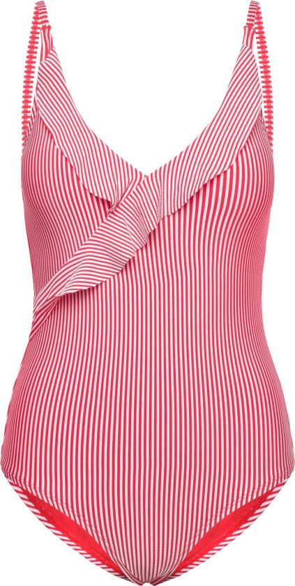 Santorini Swimsuit Badedrakt Badetøy Red Missya